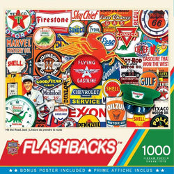 Puzzle Masterpieces: 1000 Piece Flashbacks - Hit the Road Jack