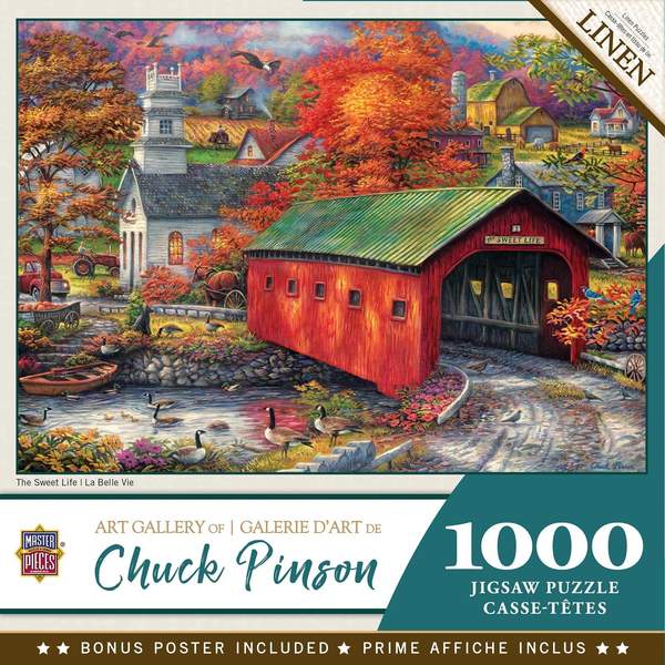 Puzzle Masterpieces: 1000 Piece Art Gallery - The Sweet Life
