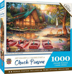 Puzzle Masterpieces: 1000 Piece Art Gallery - Seize the Day