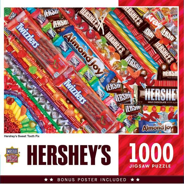Puzzle Masterpieces: 1000 Piece Hershey - Sweet Tooth Fix