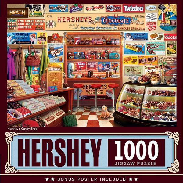 Puzzle Masterpieces: 1000 Piece Hershey - Hershey's Candy Shop