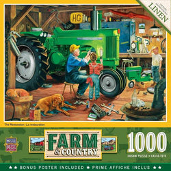 Puzzle Masterpieces: 1000 Piece Farm & Country - The Restoration
