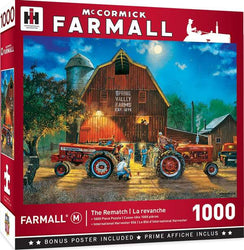 Puzzle Masterpieces: 1000 Piece Farmall Case IH - The Rematch