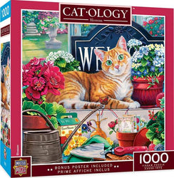 Puzzle Masterpieces: 1000 Piece Catology - Blossom