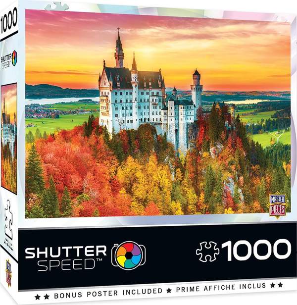 Puzzle Masterpieces: 1000 Piece Shutterspeed - Autumn Castle