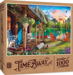 Puzzle Masterpieces: 1000 Piece Time Away - Evening on the Lake