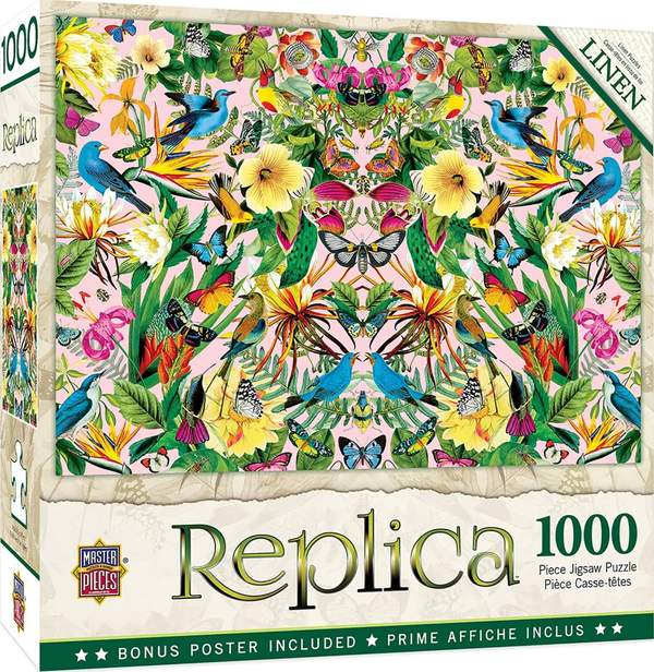 Puzzle Masterpieces: 1000 Piece Replica - Bluebirds