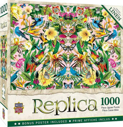 Puzzle Masterpieces: 1000 Piece Replica - Bluebirds