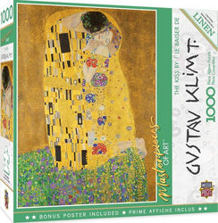 Puzzle Masterpieces: 1000 Piece Masterpieces - The Kiss