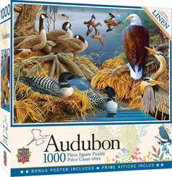 Puzzle Masterpieces: 1000 Piece Audubon - Lake Life