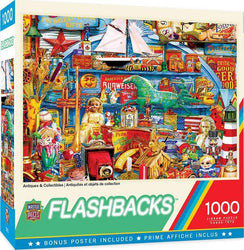 Puzzle Masterpieces: 1000 Piece Flashbacks - Antiques & Collectibles