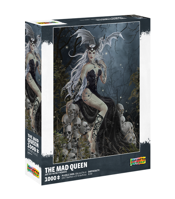 Puzzle Mchezo: 1000 Piece Mad Queen