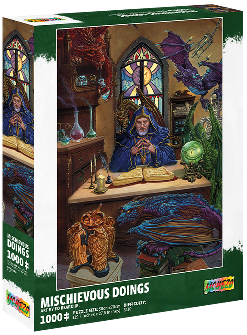 Puzzle Mchezo: 1000 piece Mischievous Doings