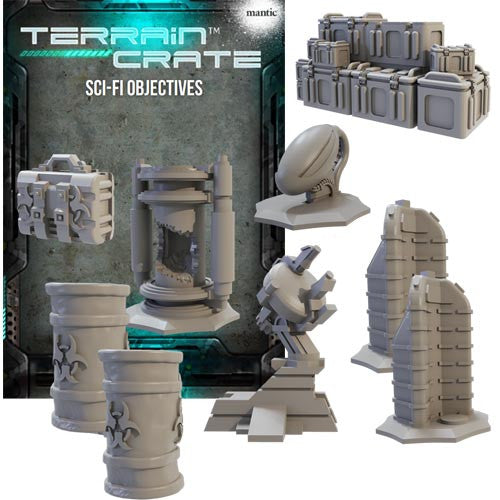 TerrainCrate: Sci-fi Objectives