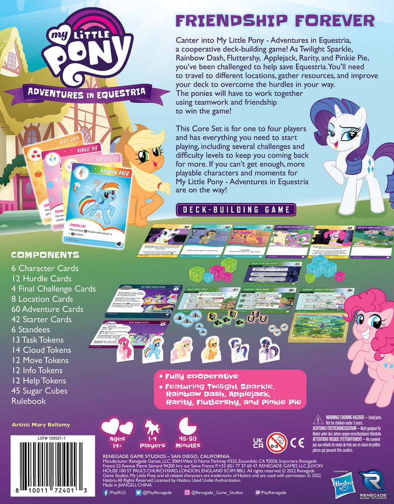 My Little Pony Adventures in Equestria DBG:  Core Set