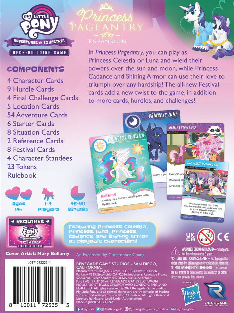 My Little Pony Adventures in Equestria DBG: Princess Pageantry