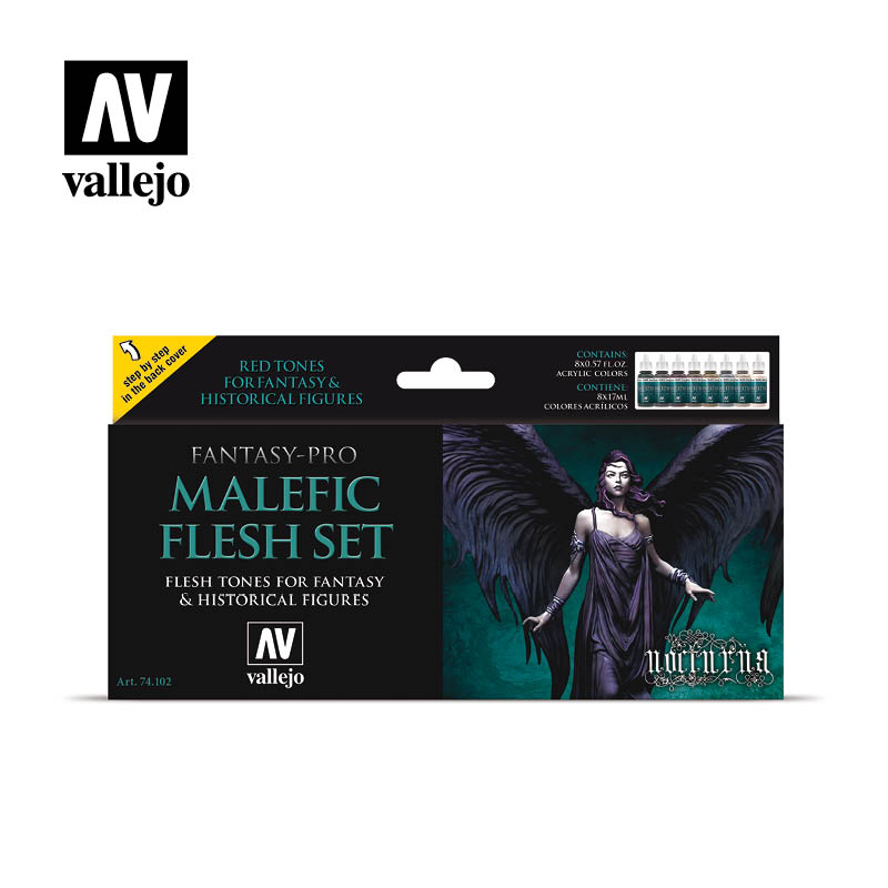 Paint Vallejo Set: Malefic Flesh *1