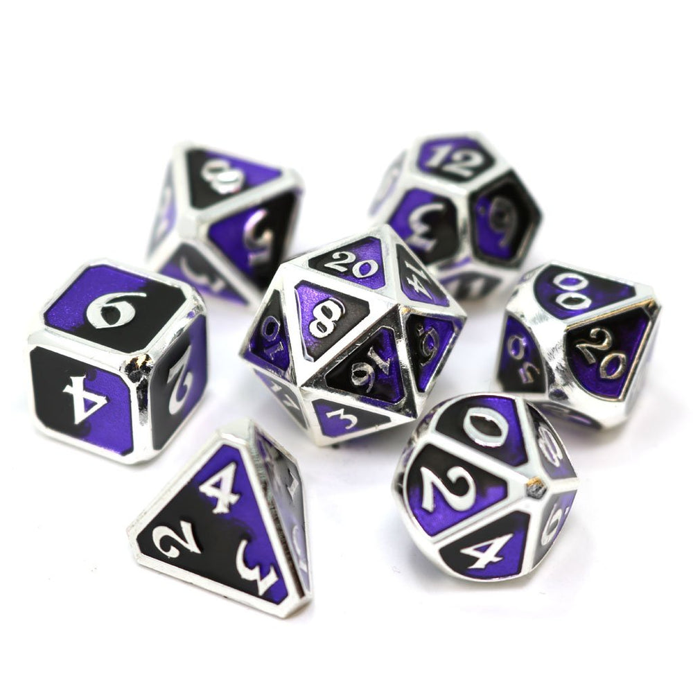 Dice DieHard Dice: Poly 7 Set Metal Dark Arts