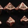 Dice Metallic Dice Co: Poly 7 Set Mini Metal
