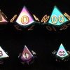 Dice Metallic Dice Co: Poly 7 Set Mini Metal