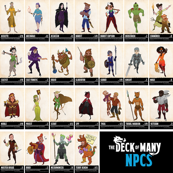 Dungeons & Dragons Hit Point: The Deck of Many...