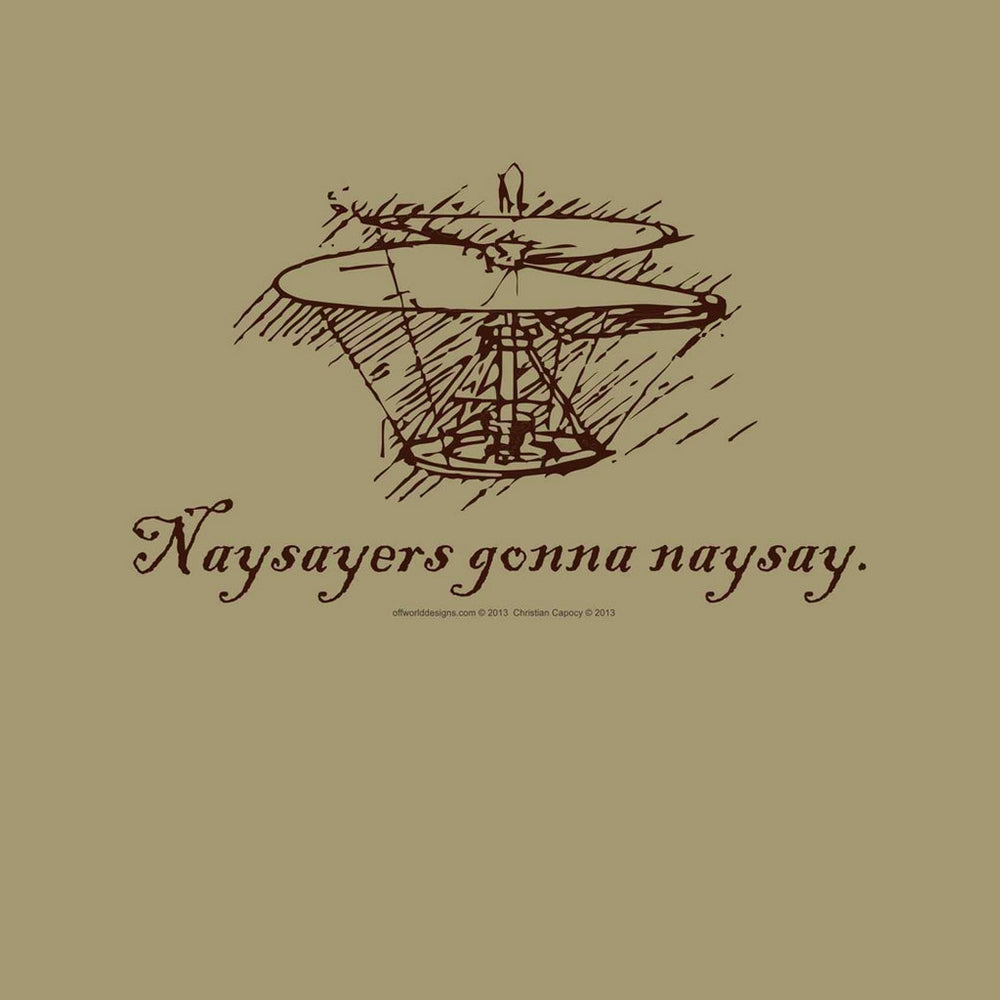 T-Shirt Offworld: Naysayers