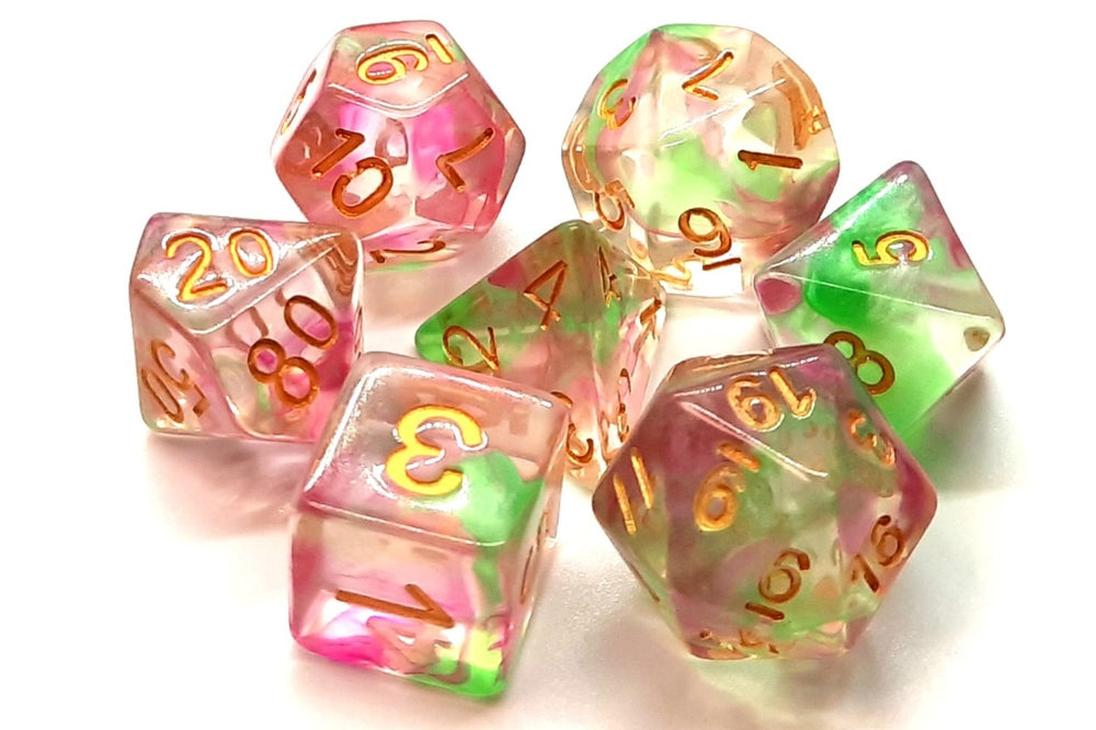 Dice Old School Dice: Poly 7 Set Nebula