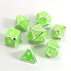 Dice DieHard Dice: Poly 7 set Metal Mythica AfterDark
