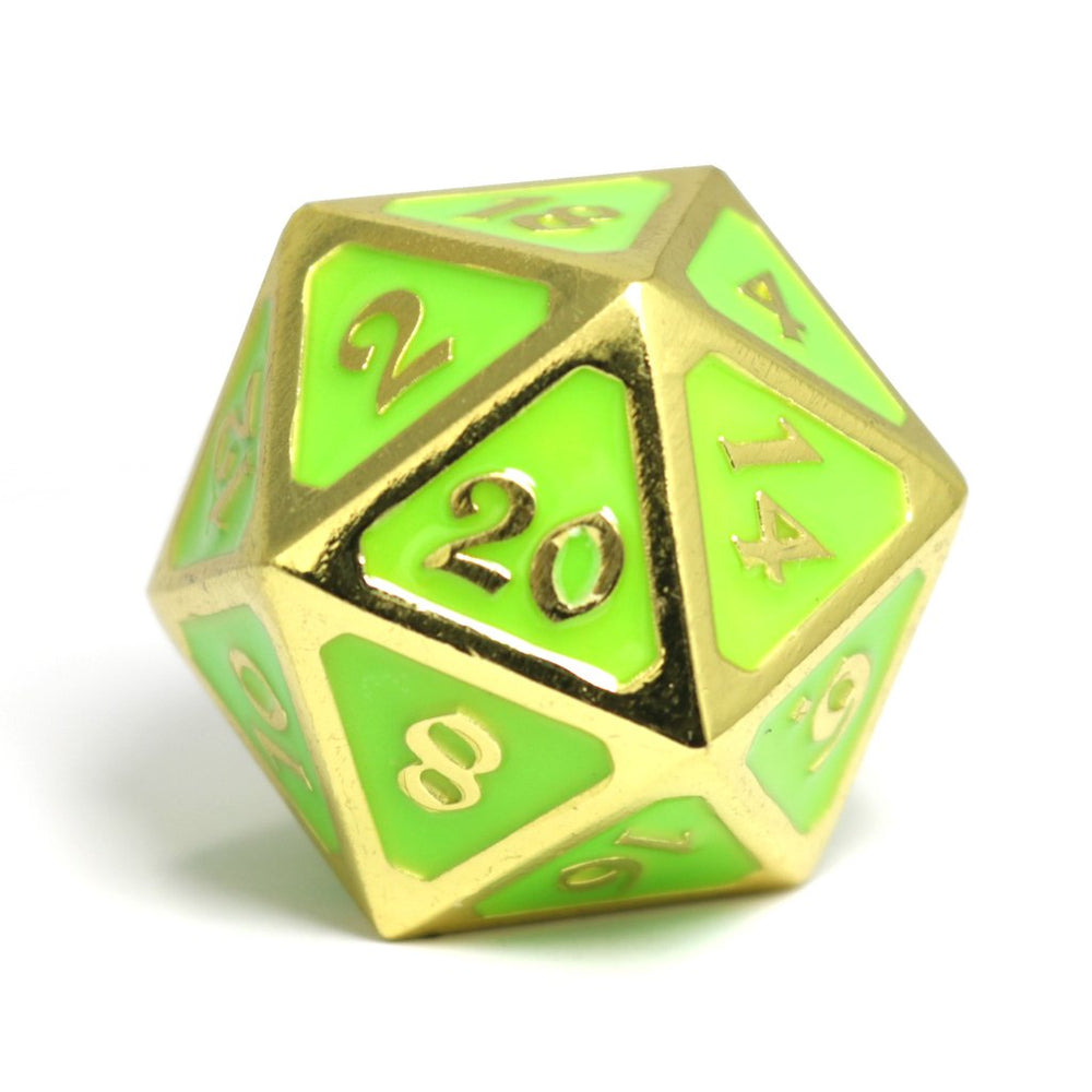 Dice DieHard Dice: Dire D20 AfterDark Neon