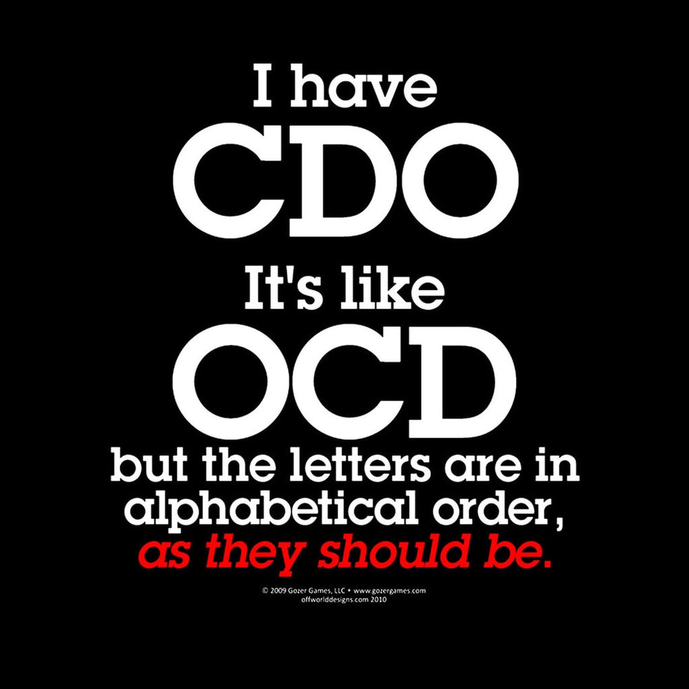 T-Shirt Offworld: Ocd