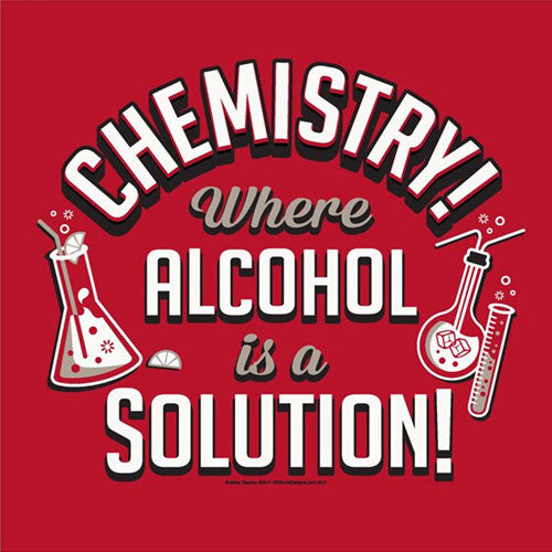 T-Shirt Offworld: Chemistry Alcohol