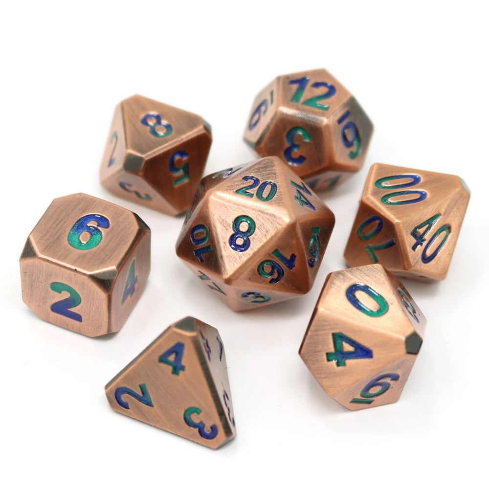 Dice DieHard Dice: Poly 7 Set Metal Forge