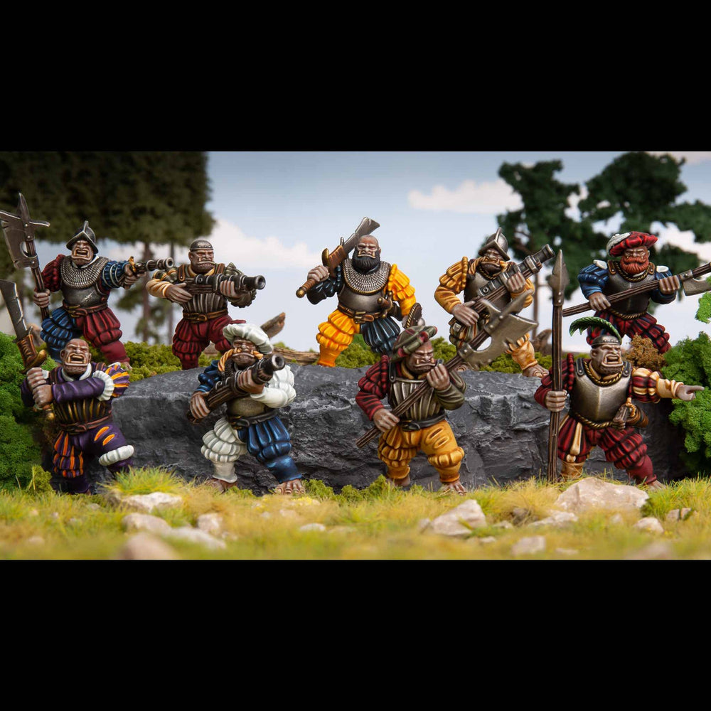 Mini Wargames Classic Fantasy: Landsknecht Ogres