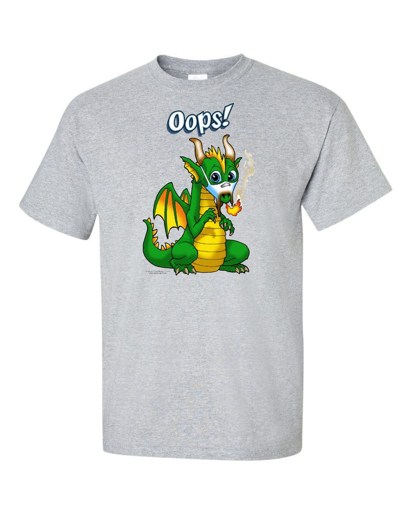 T-Shirt Offworld: Oops Dragon with Mask