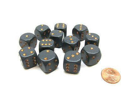 Dice Chessex: 16mm D6 Opaque Set of 12