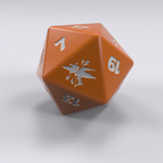 Dr. Grordbort's Scientific Adventure Violence RPG: Dr. Grordbort Oversized Custom d20