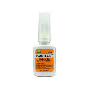 Glue Plasti-Zap: Ca (1/3 Oz)