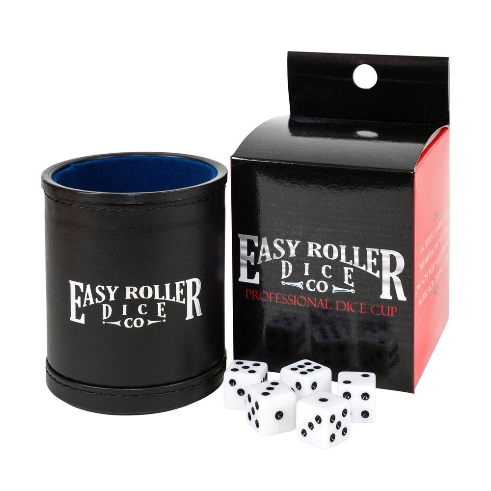 Dice Cup Easy Roller: For Games - Includes 5 Dice!