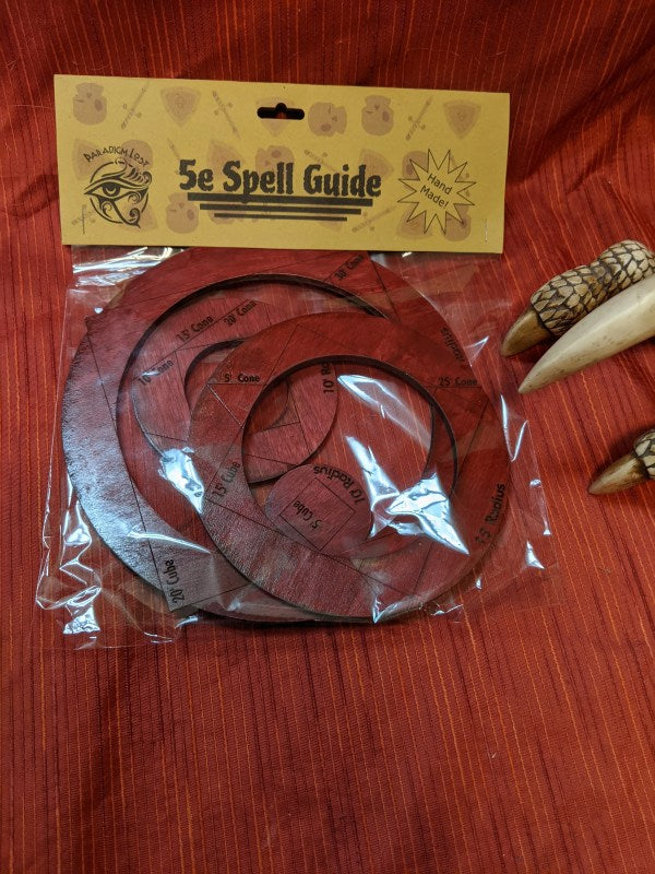 Dungeons & Dragons Goblin Gear: 5E Spell Guide Wooden