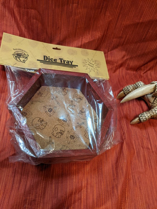 Dice Tray Goblin Gear: Wooden