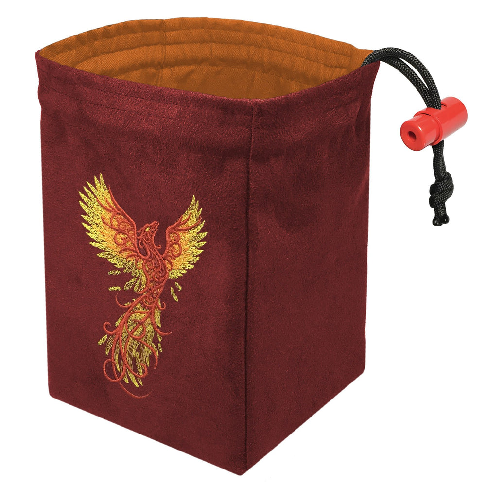 Dice Bag Red King: Embroidered