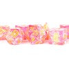 Dice Metallic Dice Co: Poly 7 Set Sharp Edge Resin