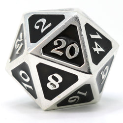 Dice DieHard Dice: Dire D20 Mythica Platinum