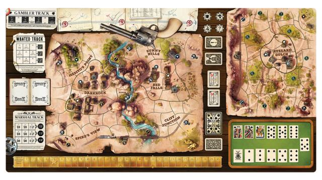 Western Legends: Playmat