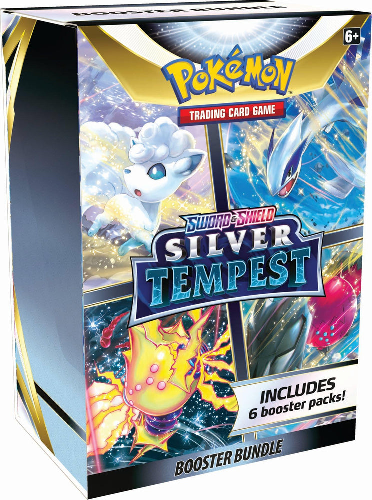 Pokemon: Sword & Shield 12: Silver Tempest Booster Bundle