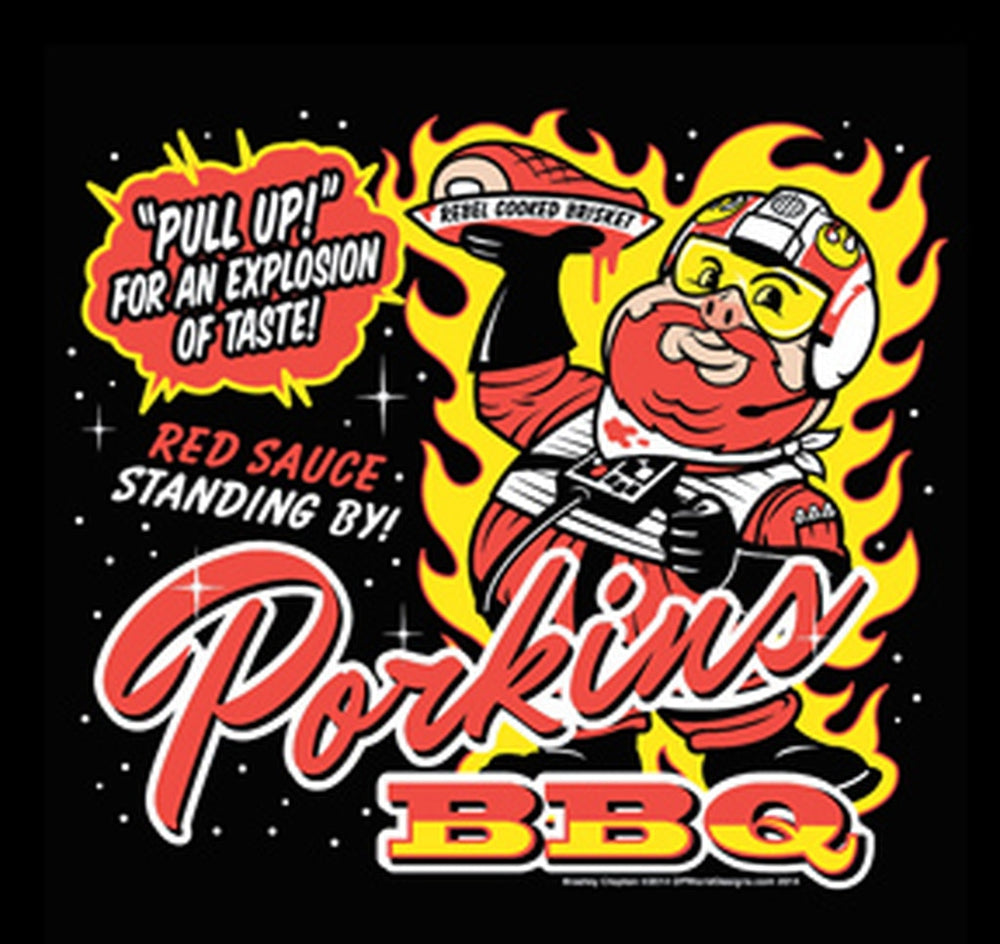 T-Shirt Offworld: Porkins BBQ