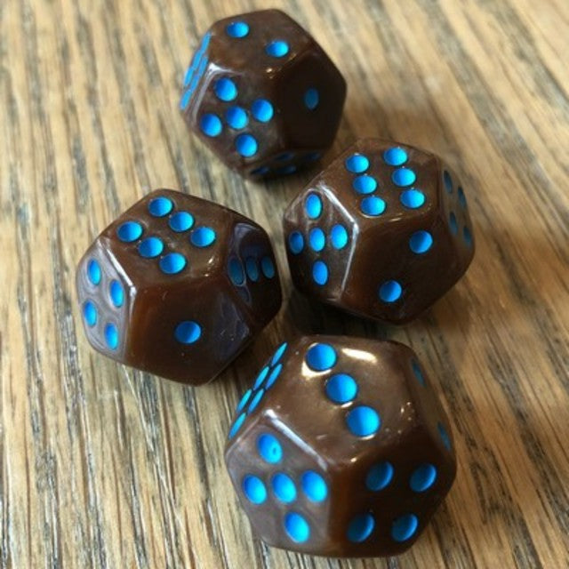 Dice DoubleSix Pearl