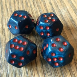 Dice DoubleSix Pearl
