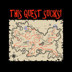 T-Shirt Offworld: Quest Sucks