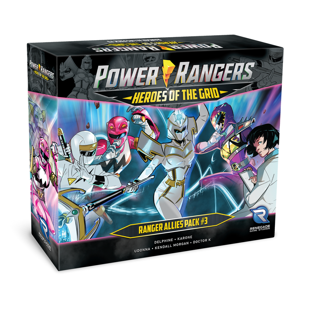 Power Rangers Heroes of the Grid: Ranger Allies Pack #3